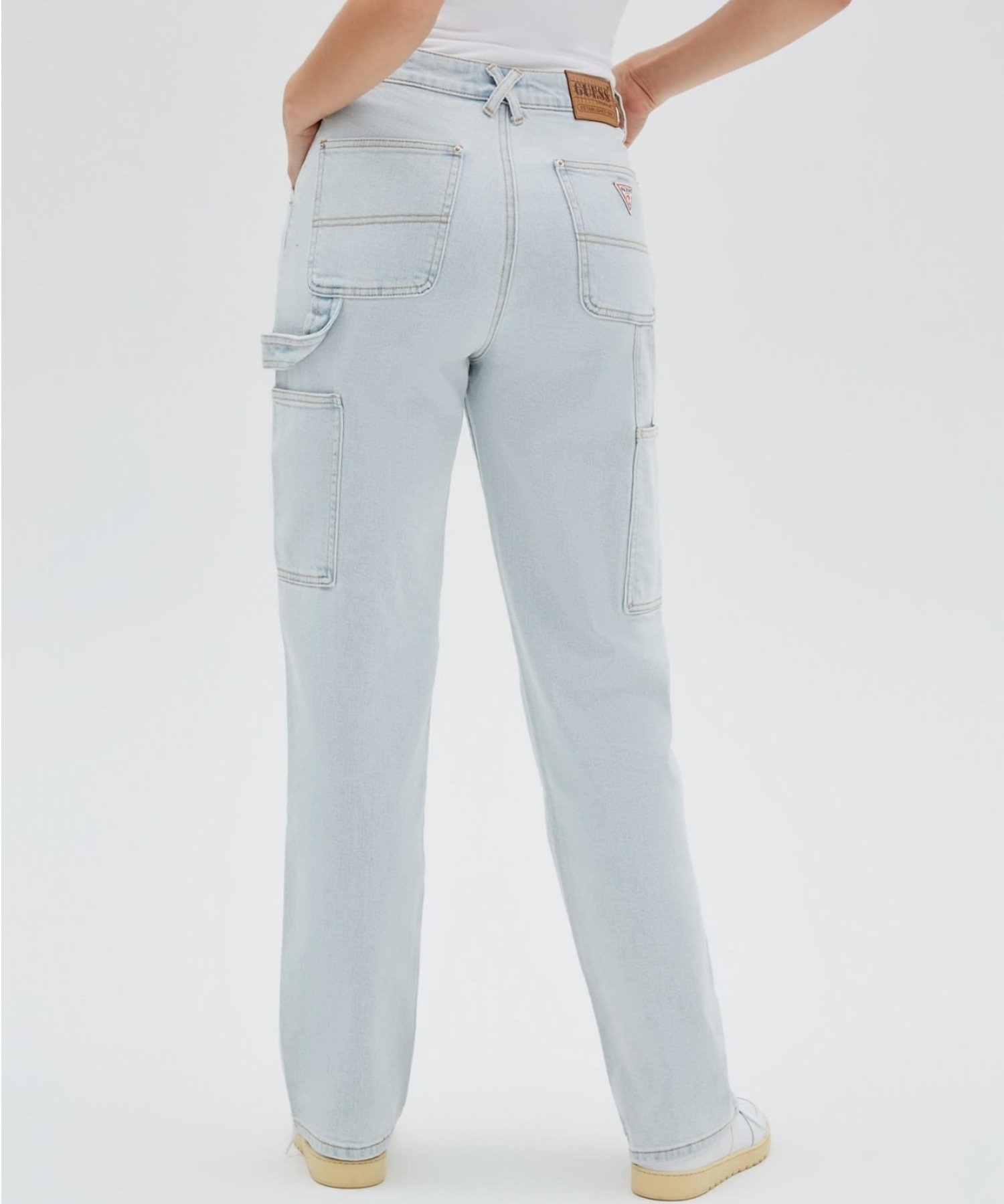 GUESS パンツ(W)Venice Carpenter Denim Pants ゲス パンツ ジーンズ・デニムパンツ ブルー