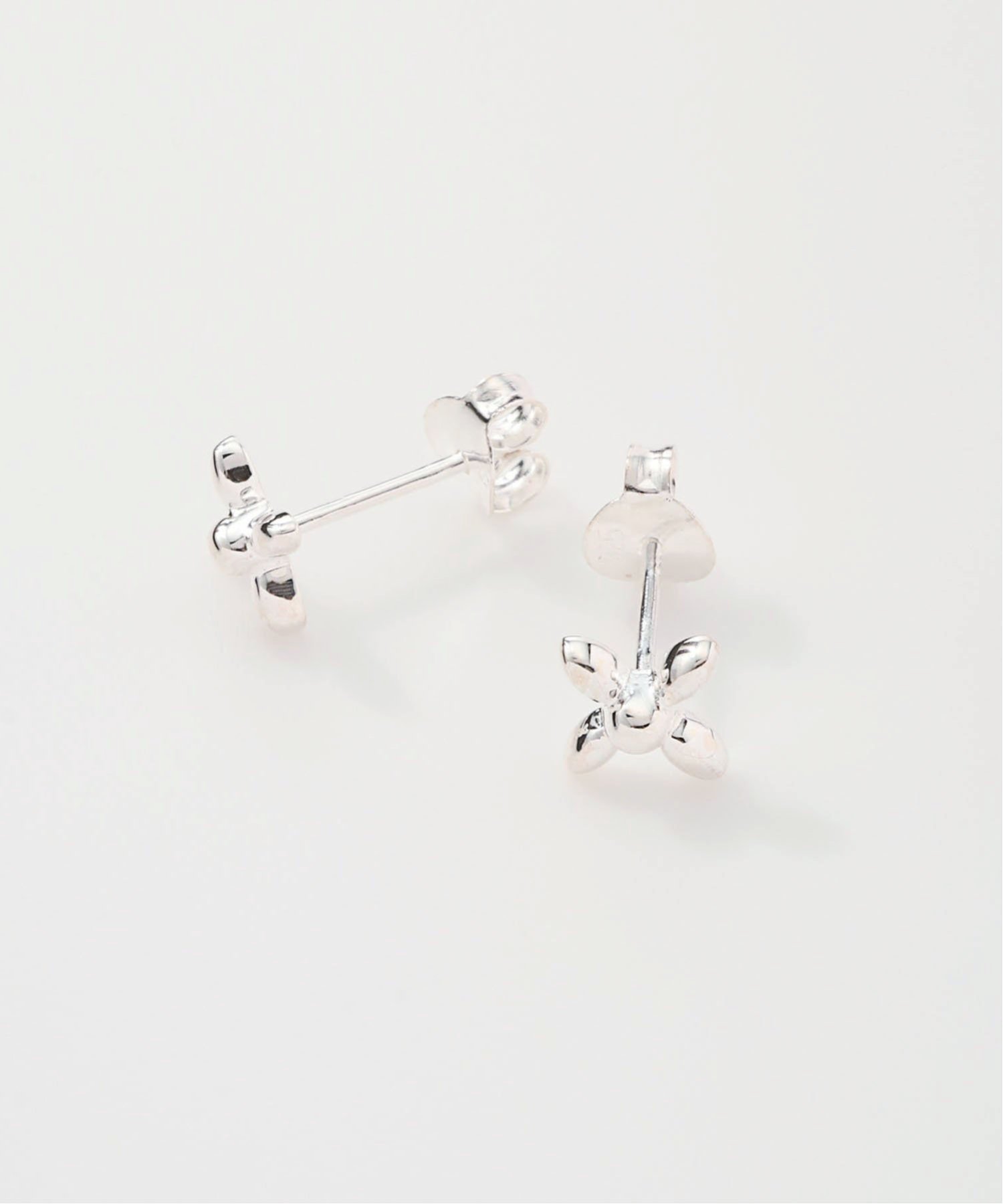 SCALABLANCHE SCALABLANCHE/(W)クロスフラワーピアス(SV925) スカラ アクセサリー・腕時計 ピアス シルバー【送料無料】