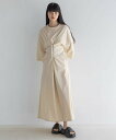 【SALE/42%OFF】yuw 【yuw】コットンホックワンピース ローリーズファーム ワンピース・ドレス ワンピース ホワイト ブラック【送料無料】