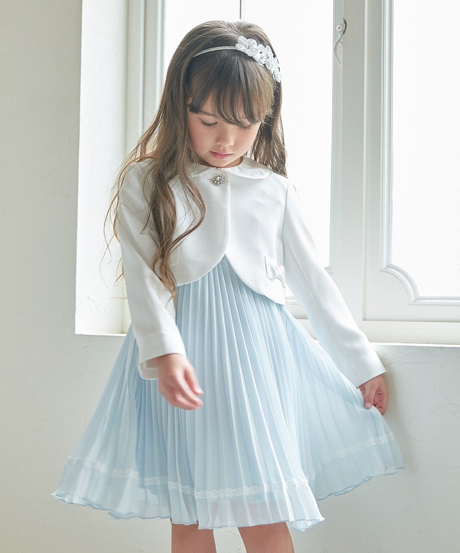 anyFAM キッズセレモニー3点セット ジャケット ブラウス anyFAM キッズセレモニー3点セット ジャケット ブラウス
