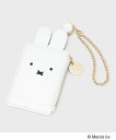 OPAQUE.CLIP 【miffyコラボ】リールパスケース オペークドットクリップ バッグ その他のバッグ ホワイト ゴールド ブラック