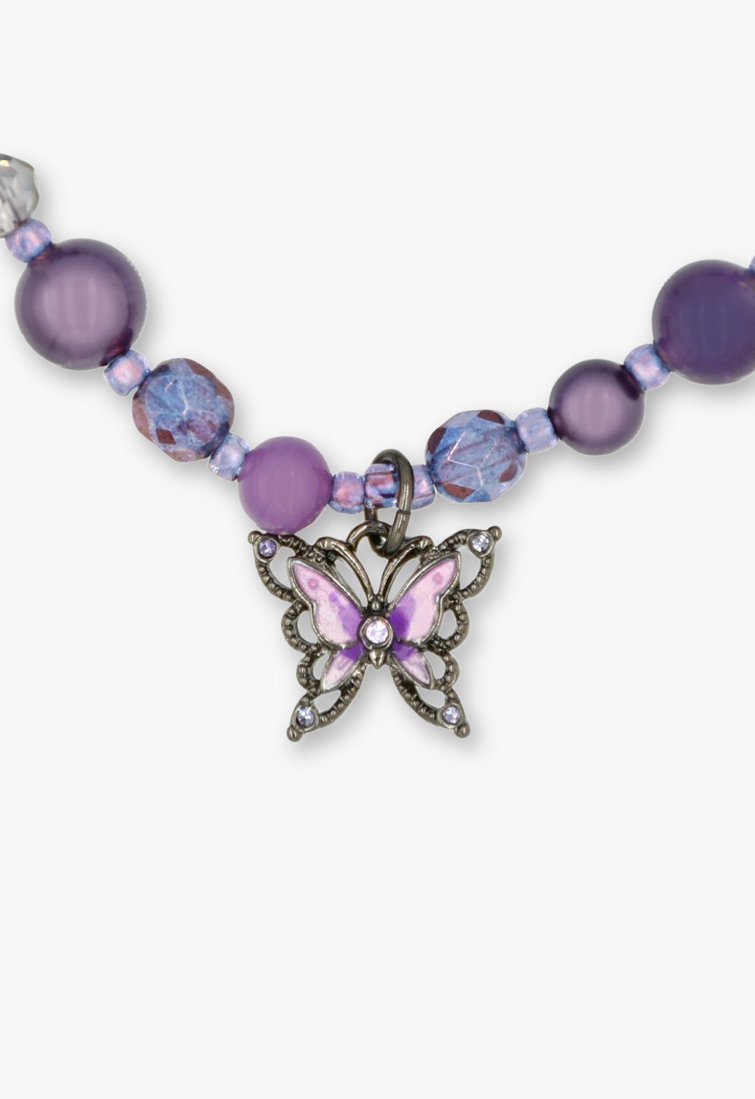 ANNA SUI 【ANNA SUI/アナスイ】蝶モチーフ ブレスレット アナ スイ アクセサリー・腕時計 ブレスレット・バングル パープル【送料無料】