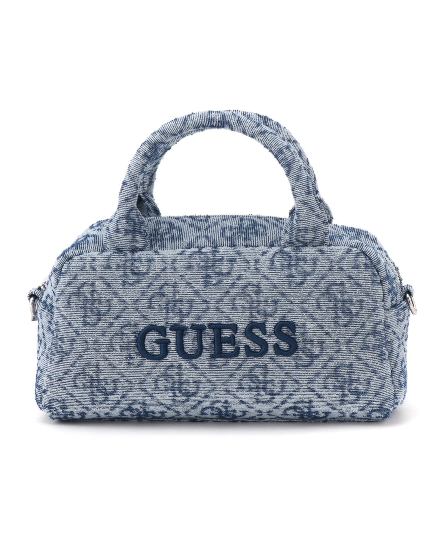 GUESS/(W)SPONGE Crossbody Bag ショルダーバッグ ゲス バッグ ショルダーバッグ ブルー ベージュ