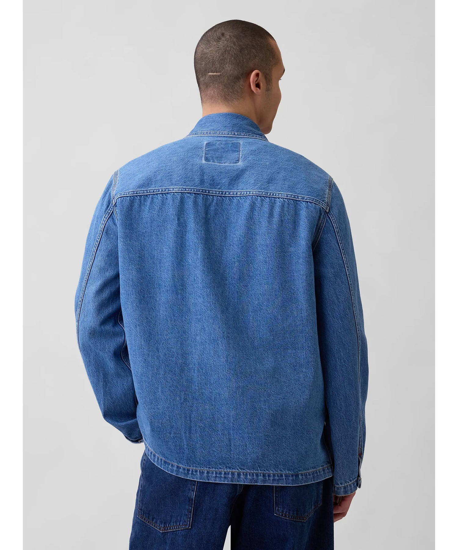 (U)Gap × Sean Wotherspoon デニムチョアジャケット ギャップ ジャケット・アウター デニムジャケット ブルー