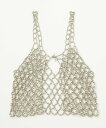 ROSE BUD METAL BALL BUSTIER ローズバッド トップス その他のトップス シルバー【送料無料】