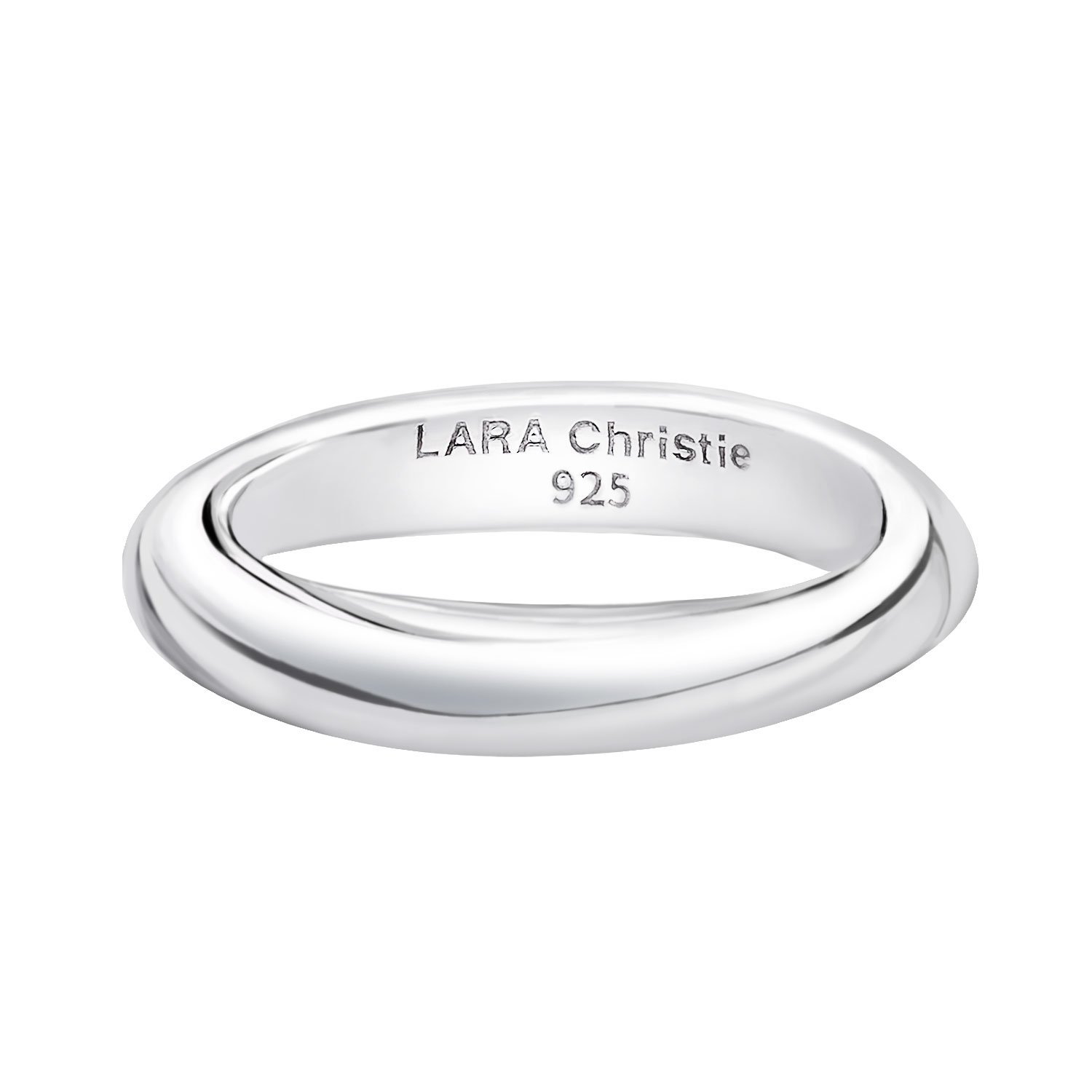 LARA Christie 指輪 リング レディース シルバー シルバー925 リップル デザイン ララクリスティー アクセサリー・腕時計 リング・指輪 シルバー