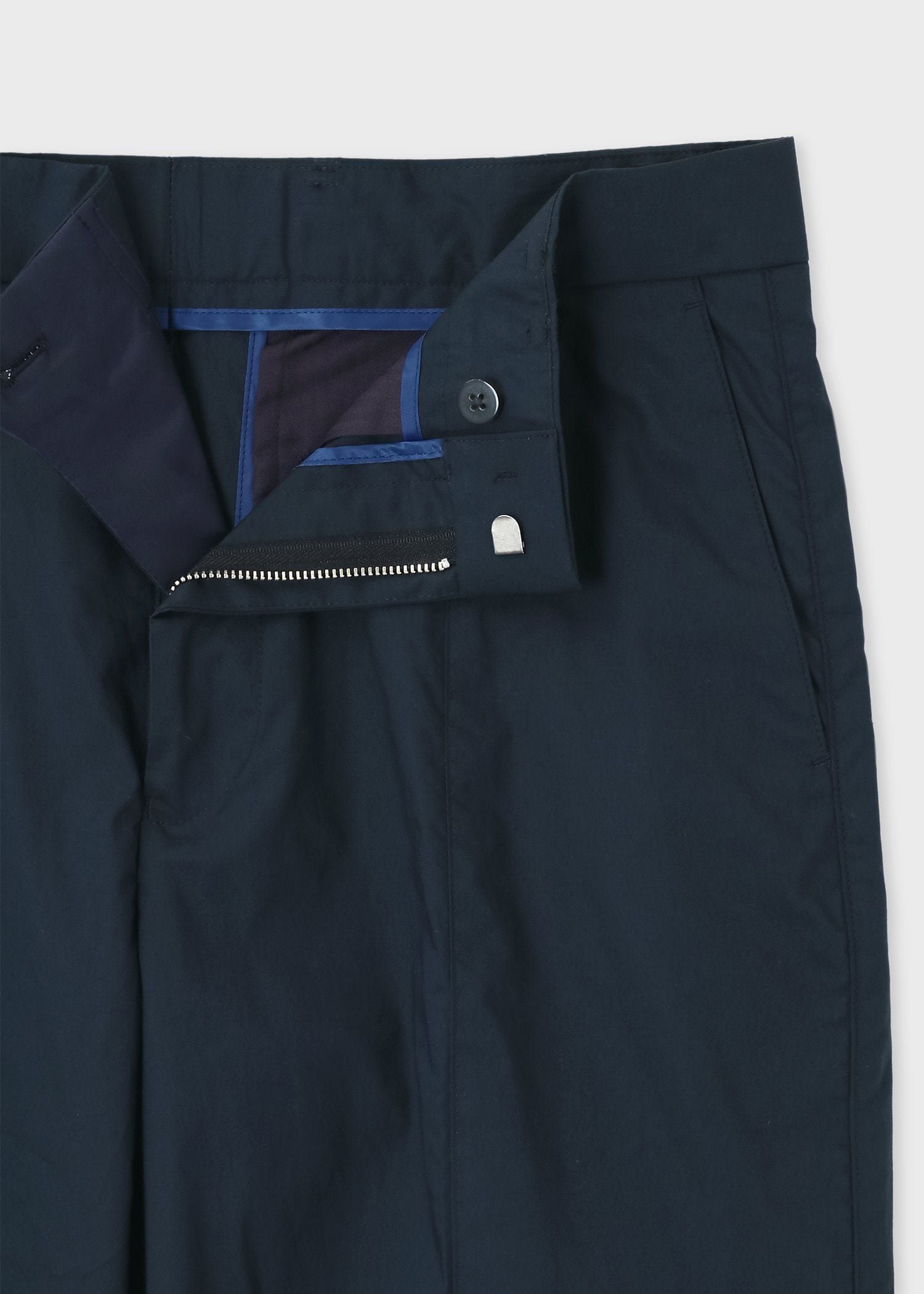 【SALE／30%OFF】Paul Smith オーガニックコットン ワイドシルエットトラウザーズ ポール・スミス パンツ スラックス・ドレスパンツ ブラウン ネイビー【送料無料】