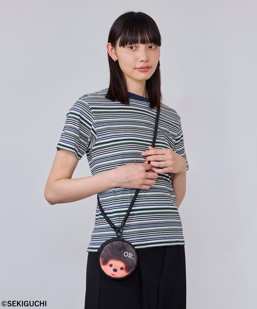 OVERRIDE OVERRIDE x Monchhichi STRAP POUCH / オーバーライド オーバーライド 財布・ポーチ・ケース ポーチ ブラック ピンク