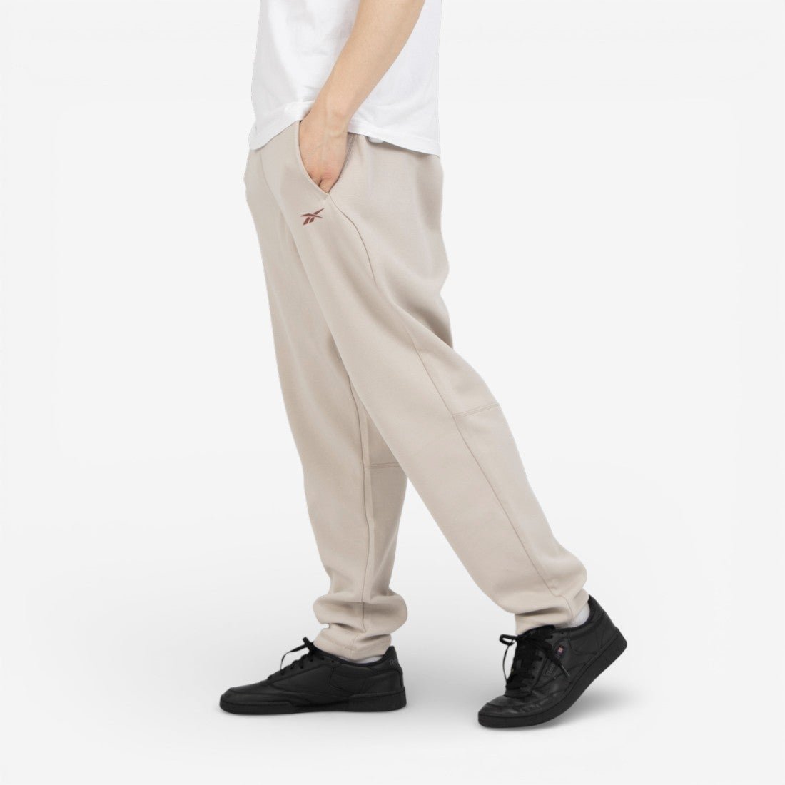 アスリート ダブルニット パンツ / ATHLETE DOUBLEKNIT PANTS リーボック パンツ その他のパンツ グレー ブラック