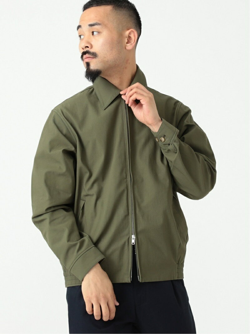 Cotton Twill Zip Blouson 11-18-5280-803