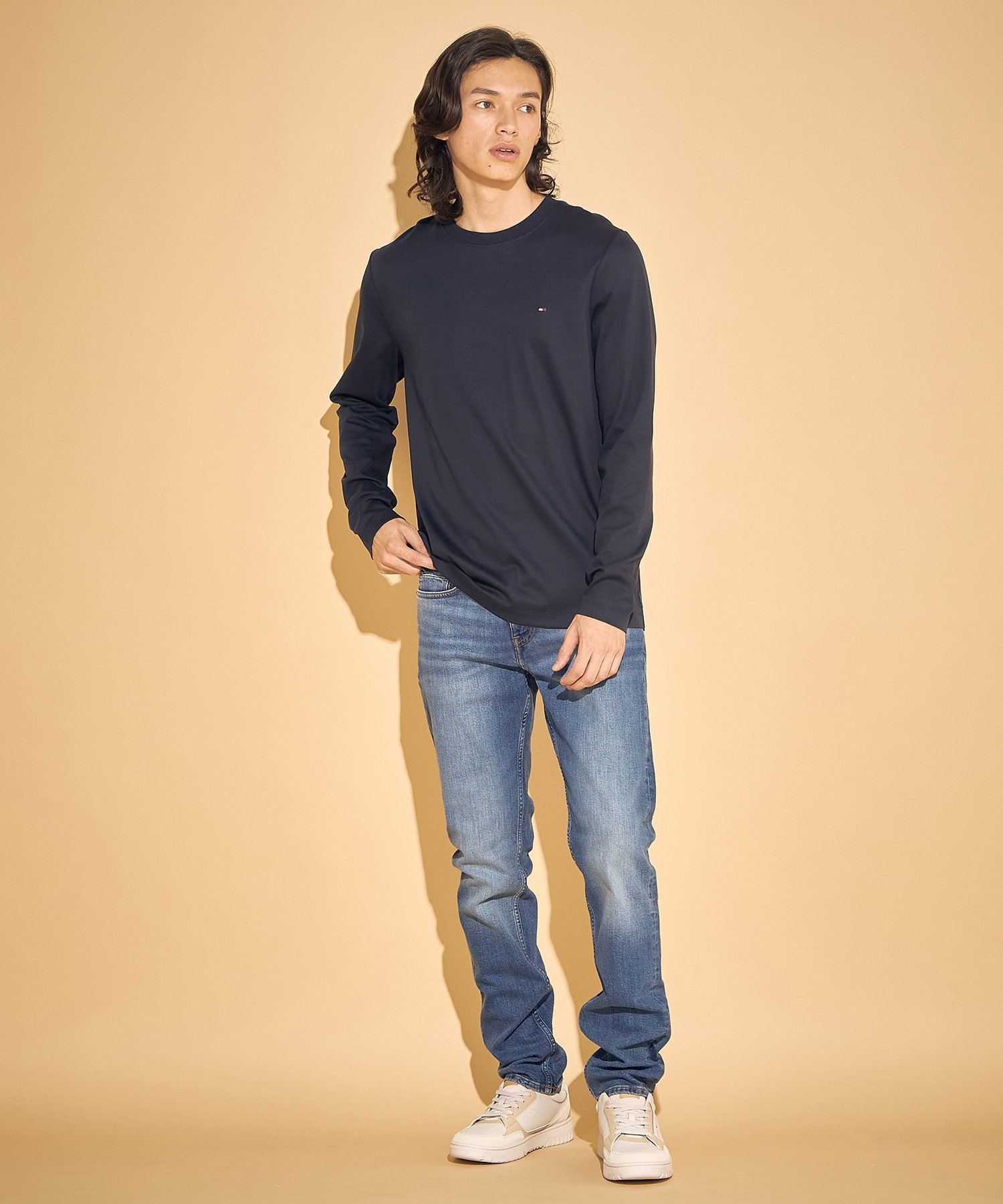TOMMY HILFIGER Denton ストレートフィットジーンズ トミーヒルフィガー パンツ ジーンズ・デニムパンツ ブルー【送料無料】