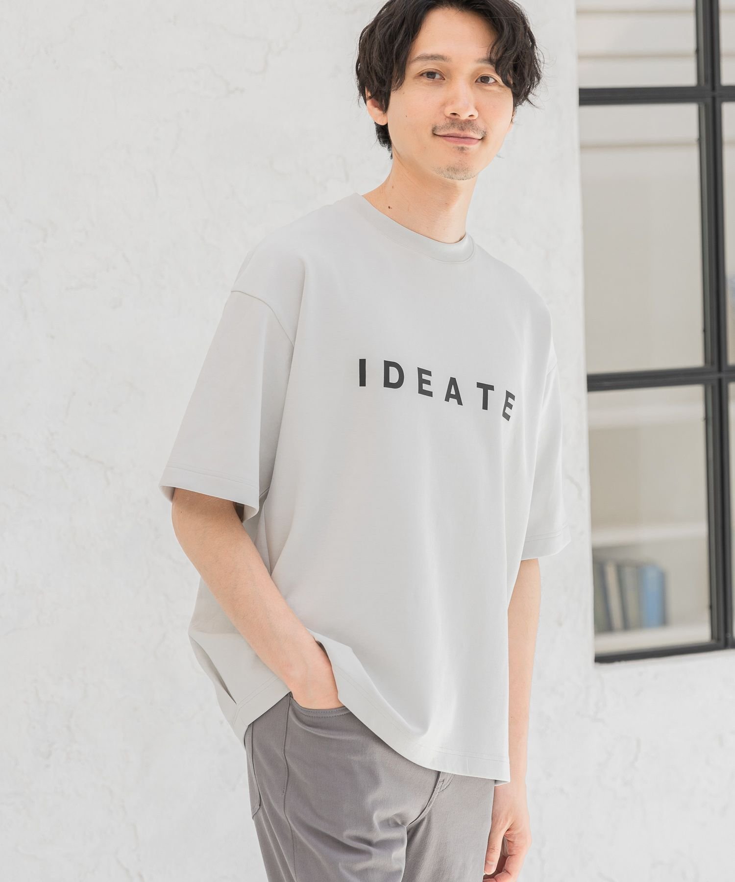 グローバルワーク 服 メンズ 【SALE／40%OFF】GLOBAL WORK (M)ライトクッションクール/Cロゴ グローバルワーク トップス カットソー・Tシャツ ホワイト グリーン グレー ブラック ブルー ネイビー