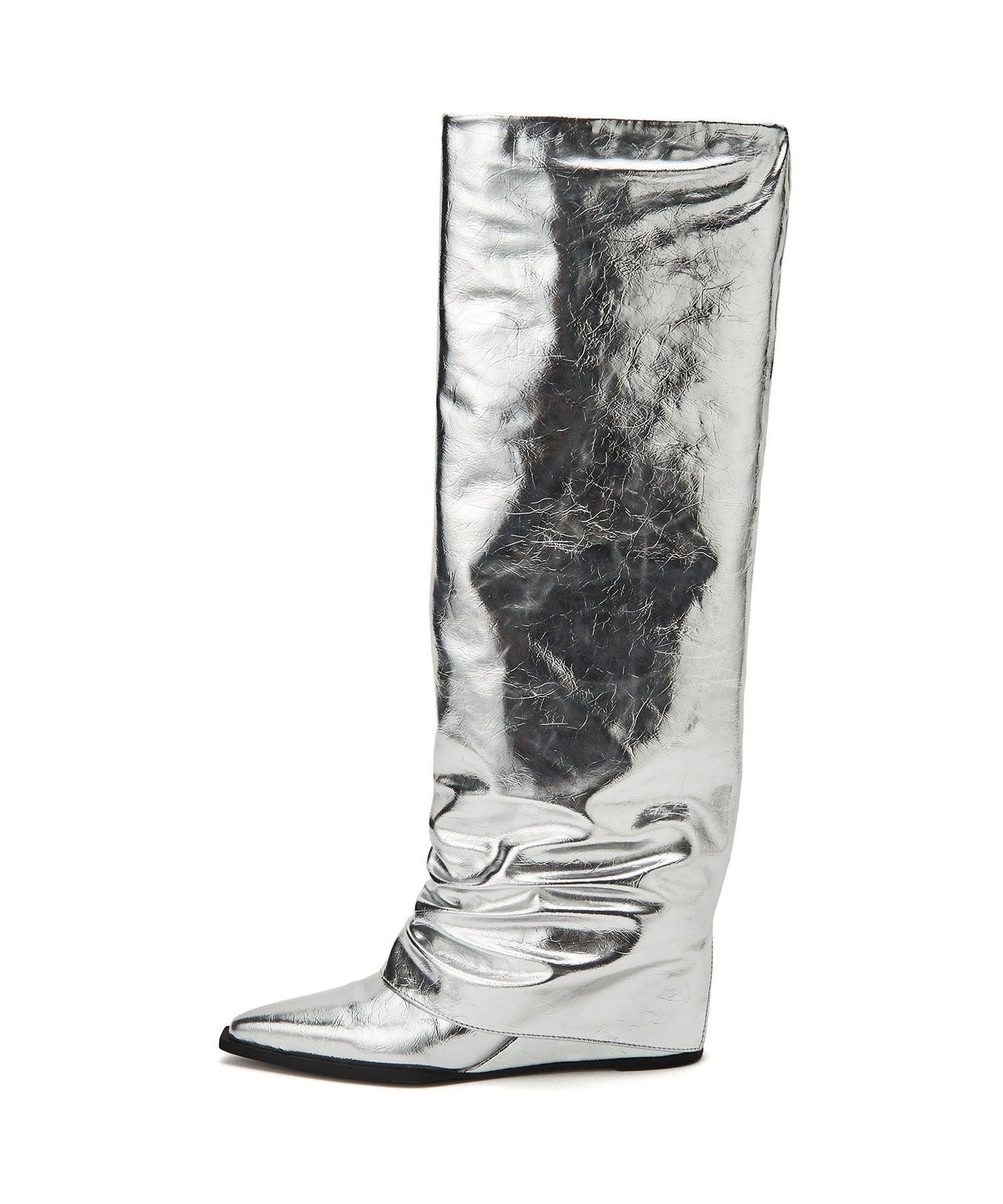 【SALE／10%OFF】SY UNITED ARROWS ＜SY＞カバードウェッジ ロングブーツ65●↑ オデット エ オディール シューズ・靴 ブーツ シルバー ブラック ブラウン【送料無料】のサムネイル