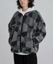 【SALE/44%OFF】coen <Parknik>スタンドカラージャガードボアブルゾン コーエン ジャケット・アウター ブルゾン・ジャンパー【送料無料】