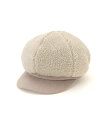 【SALE/60%OFF】Casselini Casselini/ボアキャスケット キャセリーニ 帽子 キャスケット ブラック ベージュ