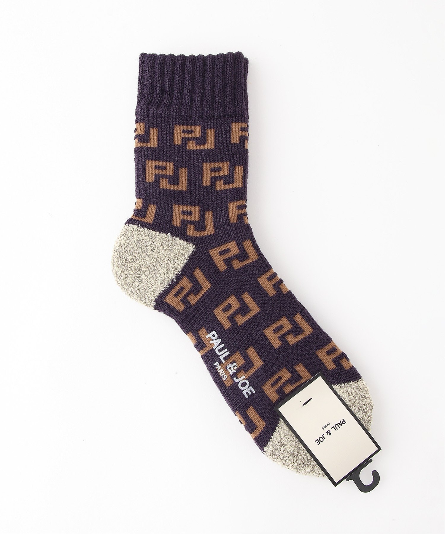 PAUL & JOE (M)PAUL & JOE/ポール&ジョー ロゴ柄ルームソックス ボディライフ 靴下・レッグウェア 靴下..