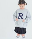 【SALE/20%OFF】LOWRYS FARM サガラシシュウプルオーバー ローリーズファーム トップス スウェット・トレーナー グレー ブルー レッド ネイ...