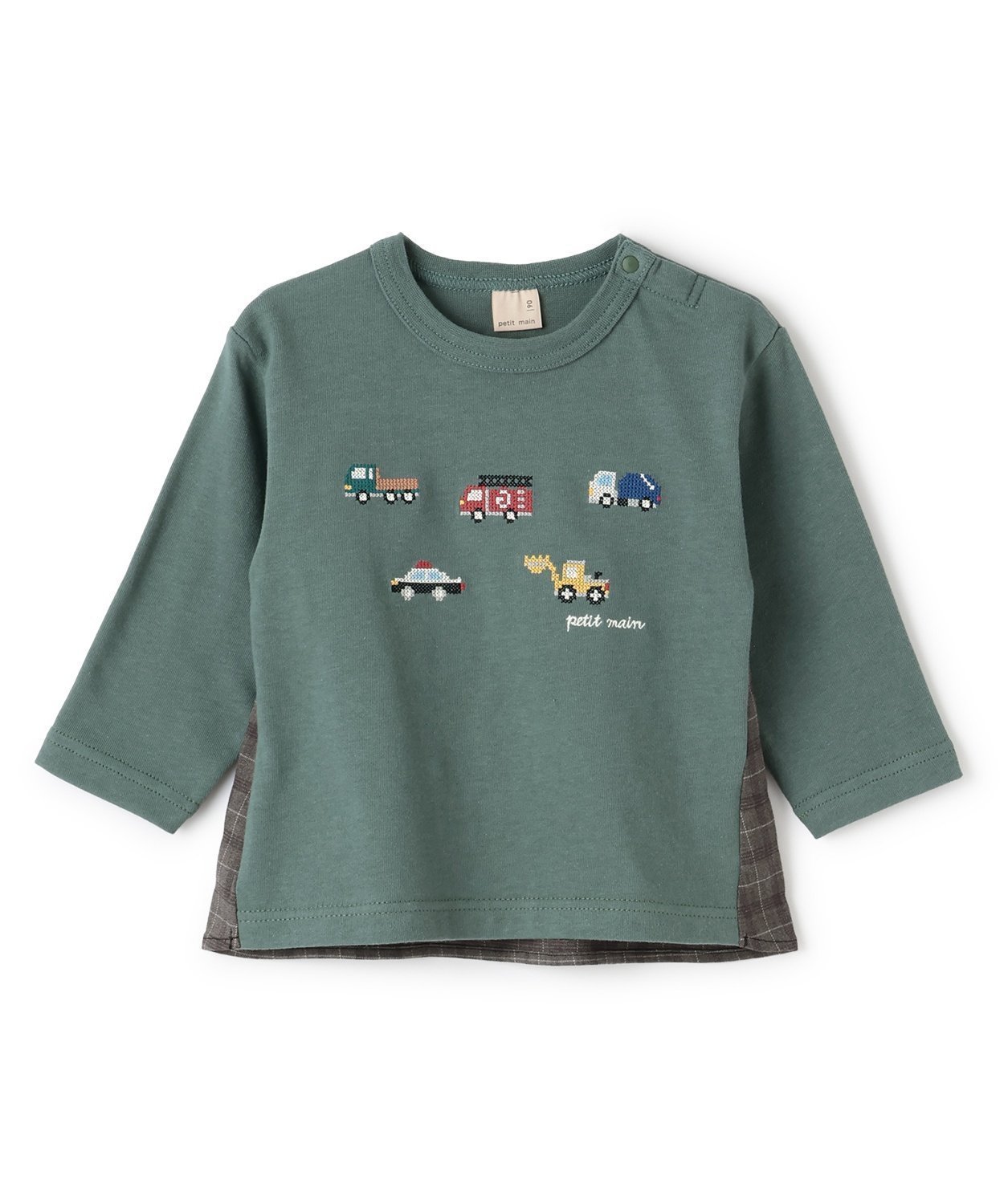 働く車 tシャツ 90cm 長袖の通販 【familiar/ファミリア】新品 タグ 