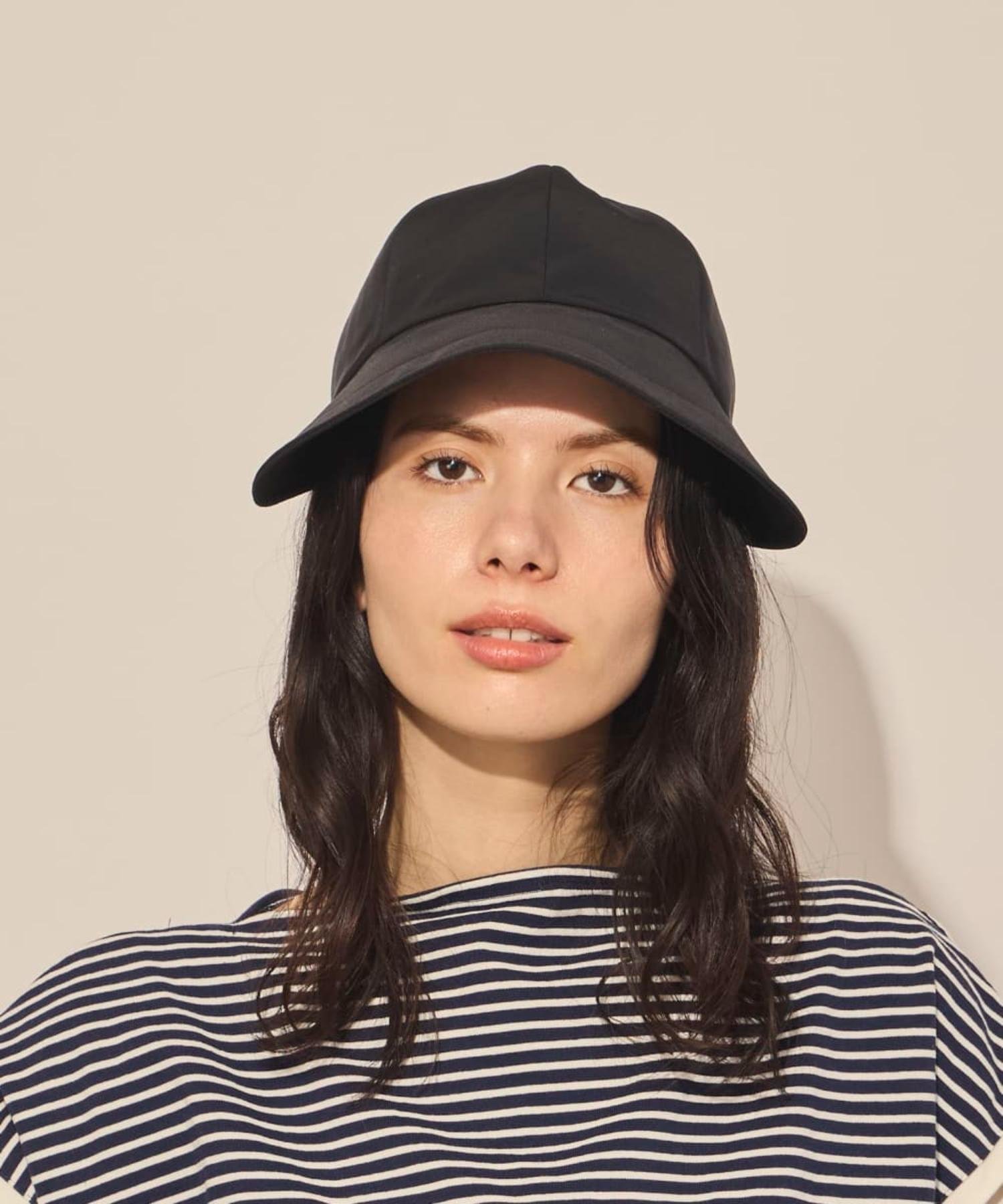 arth arth C/Ny 8P Wide Cap / アース オーバーライド 帽子 キャップ ベージュ ブラック【送料無料】
