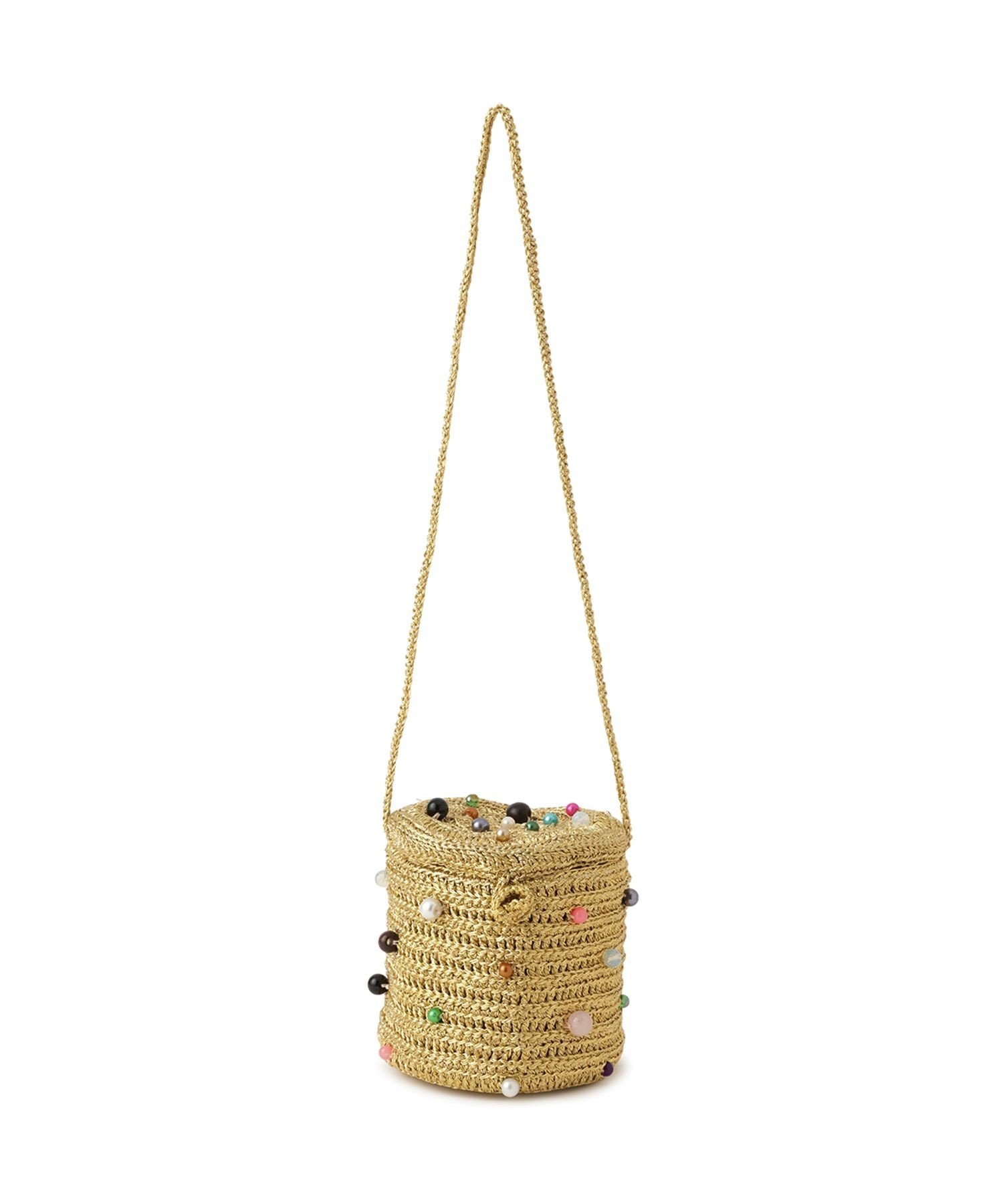 【SALE／30%OFF】ADAM ET ROPE' FEMME SURYO BATU BAG アダムエロペ バッグ ショルダーバッグ ゴールド【送料無料】