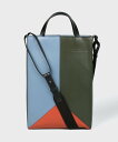 【SALE/40%OFF】Paul Smith 【公式】ジオメトリックトライカラー トートバッグ ポール・スミス アウトレット バッグ トートバッグ ブルー イ...
