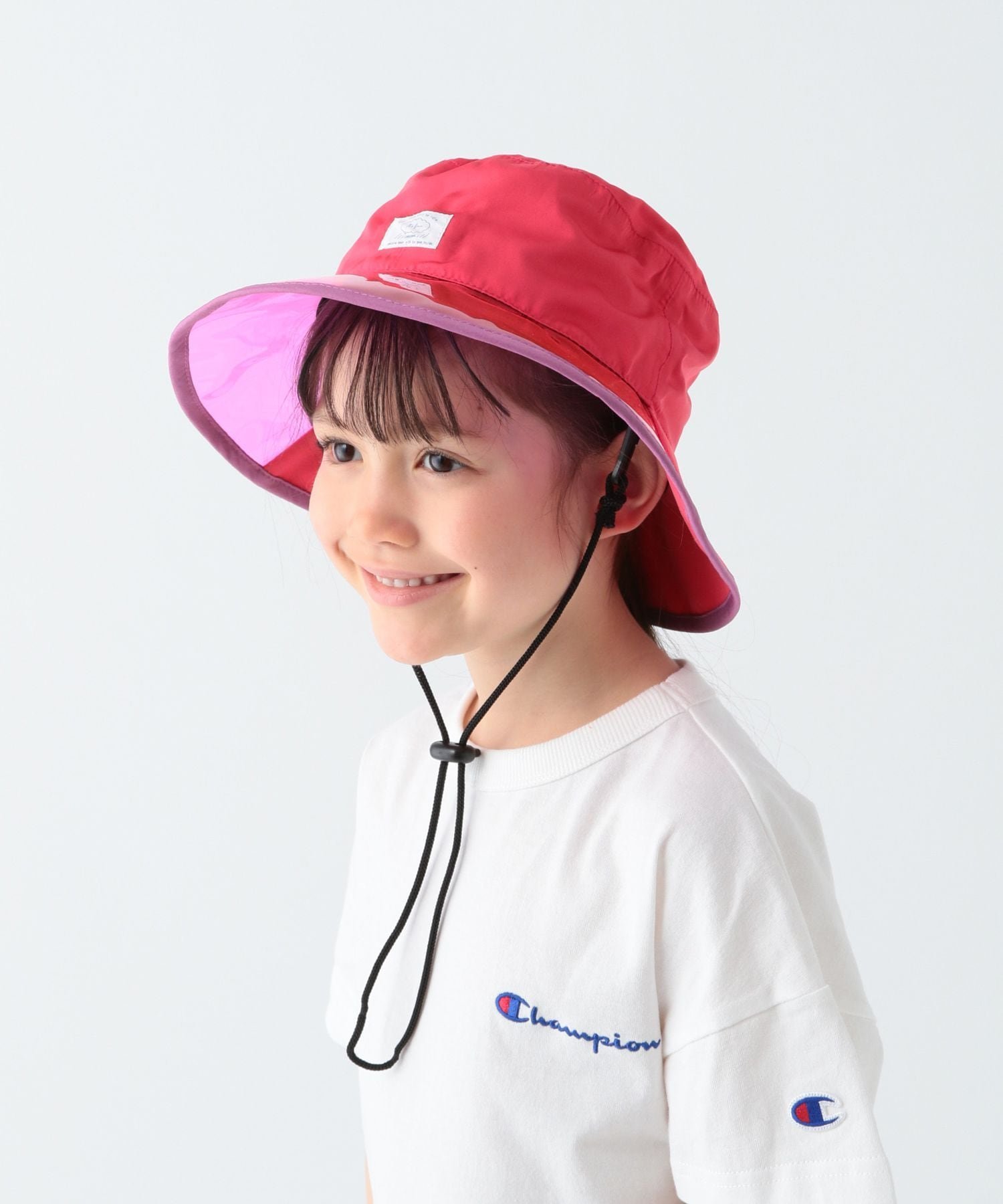 BAYFLOW [雨の日に大活躍!]レインハット(KIDS) ベイフロー 帽子 ハット ブルー ピンク