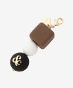 【SALE/50%OFF】& chouette カラービーズ ファスナートップ アンドシュエット ファッション雑貨 チャーム・キーチェーン ブラック ホワイト ...