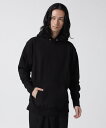 B'2nd ATON (エイトン) GARMENT DYED URAKE HOODIE ビーセカンド トップス パーカー・フーディー ブラック【送料無料】