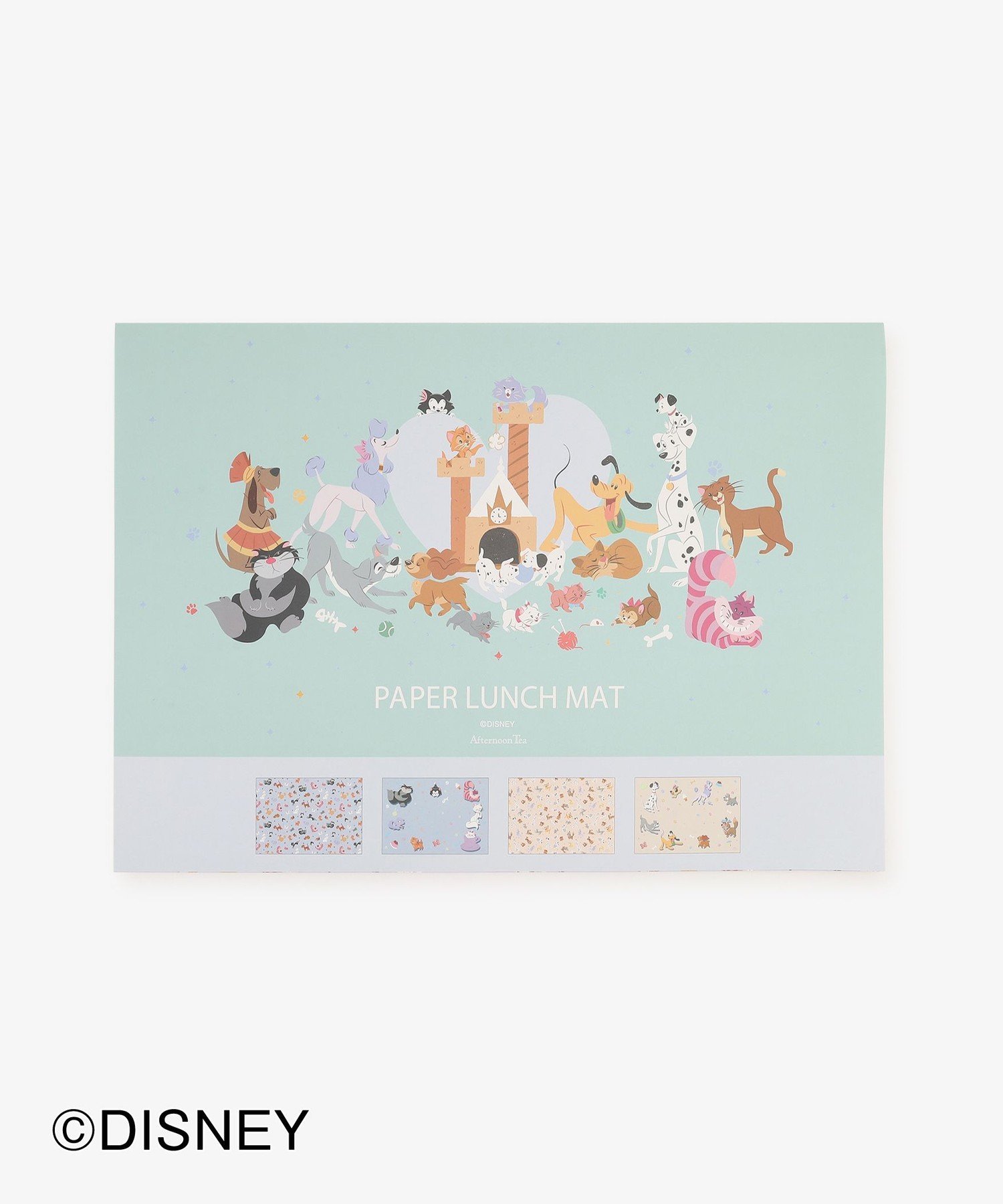 【SALE／20%OFF】Afternoon Tea LIVING ペーパーランチマットセット/Disney CATS&DOGS COLLECTION アフタヌーンティー・リビング 食器・調理器具・キッチン用品 ランチョンマット・テーブルクロスのサムネイル