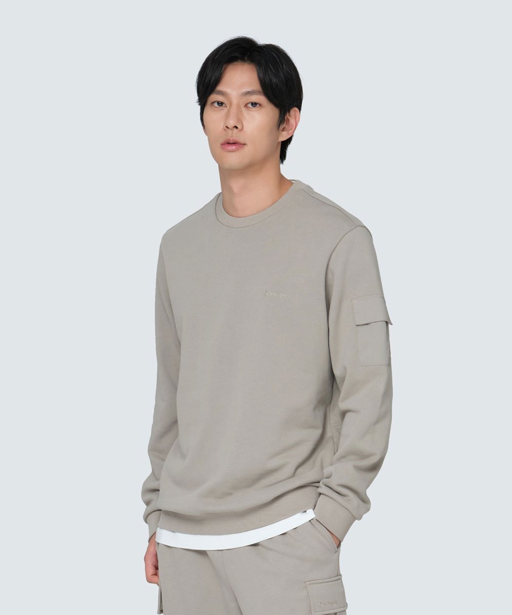 Snow Peak Basic pocket sweatshirt スノーピーク トップス スウェット・トレーナー ブラック カーキグリーン グレー【送料無料】