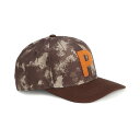 【SALE/30%OFF】PUMA メンズ ゴルフ AOP Pロゴ キャップ プーマ 帽子 キャップ ブラウン