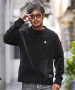 Retro Engine Retro Engine/(M)RTEG.NICO&R knit アダムスジャグラー トップス ニット ブラック グレー ホワイト【送...