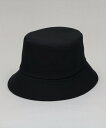 【SALE/30%OFF】β MEN ロゴ バケットハット コムサメン 帽子 ハット ブラック【送料無料】