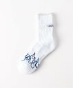 JOURNAL STANDARD ROSTER SOX / ロスターソックス MLB LA CUBS FIRE PATTERN SOX ジャーナル スタンダード 靴下・レッグウェア 靴下 ホワイト(4)