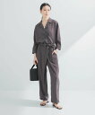 【SALE/70%OFF】URBAN RESEARCH 『2サイズ展開』フロントタックジャンプスーツ アーバンリサーチ オールインワン・オーバーオール オーバーオール・サロペット グレー ブラック【送料無料】