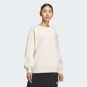 【SALE/30%OFF】adidas 【公式】アディダス adidas エッセンシャルズ プラス スリーストライプス フレンチテリー クルーネックスウェットシ...
