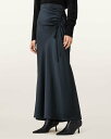 ALLSAINTS (W)ALEXIA SKIRT オールセインツ スカート ロング・マキシスカート ブルー【送料無料】