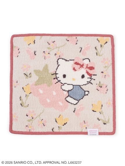 JAMIE KAY 【HELLO KITTY】シェニール織ハンドタオル ジェイミーケイ マタニティウェア・ベビー用品 その他のベビーグッズ