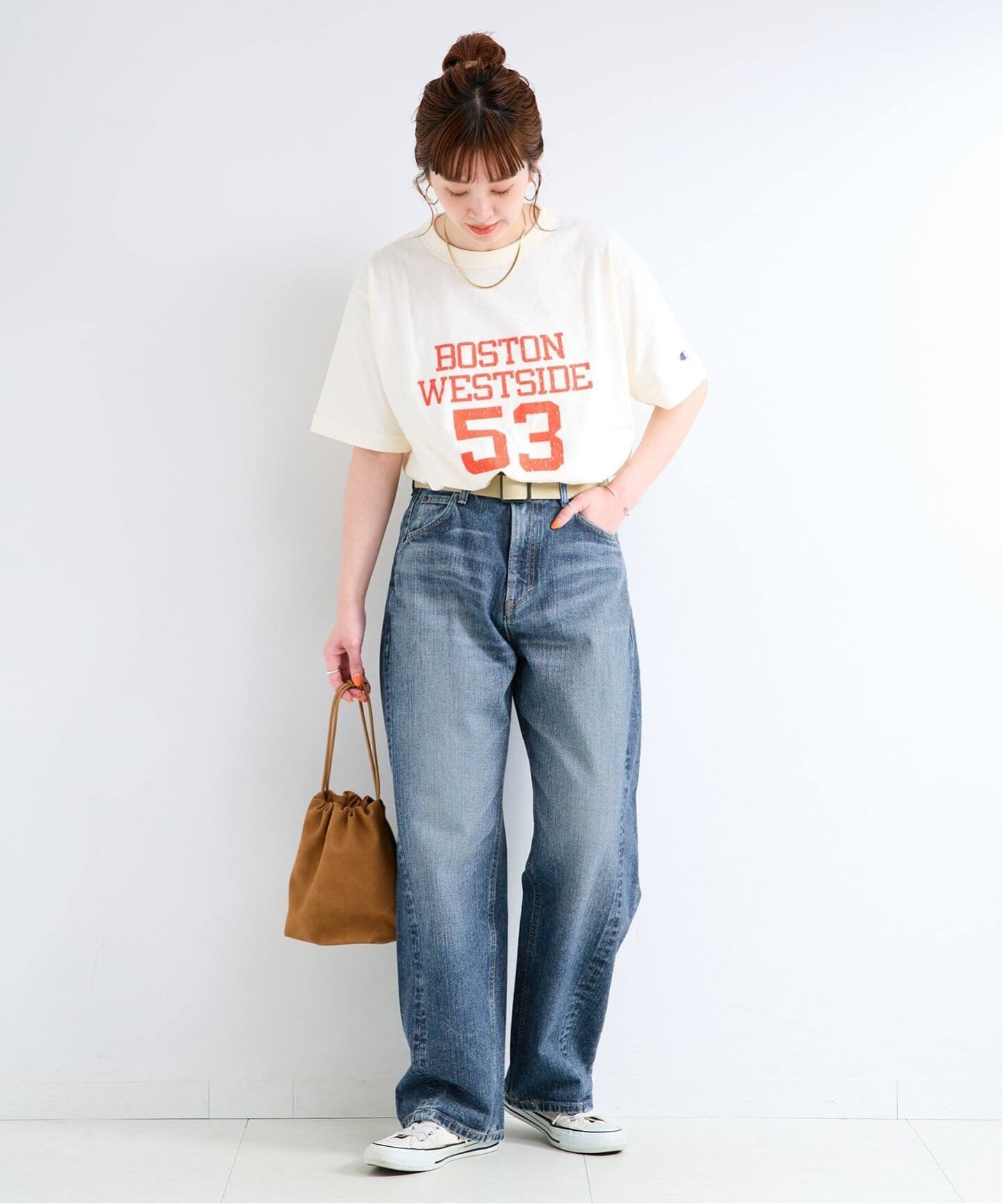 B.C STOCK ウォッシャブル / LEE / リー 別注 DADDY PANTS ベーセーストック パンツ ジーンズ・デニムパンツ ブルー【送料無料】