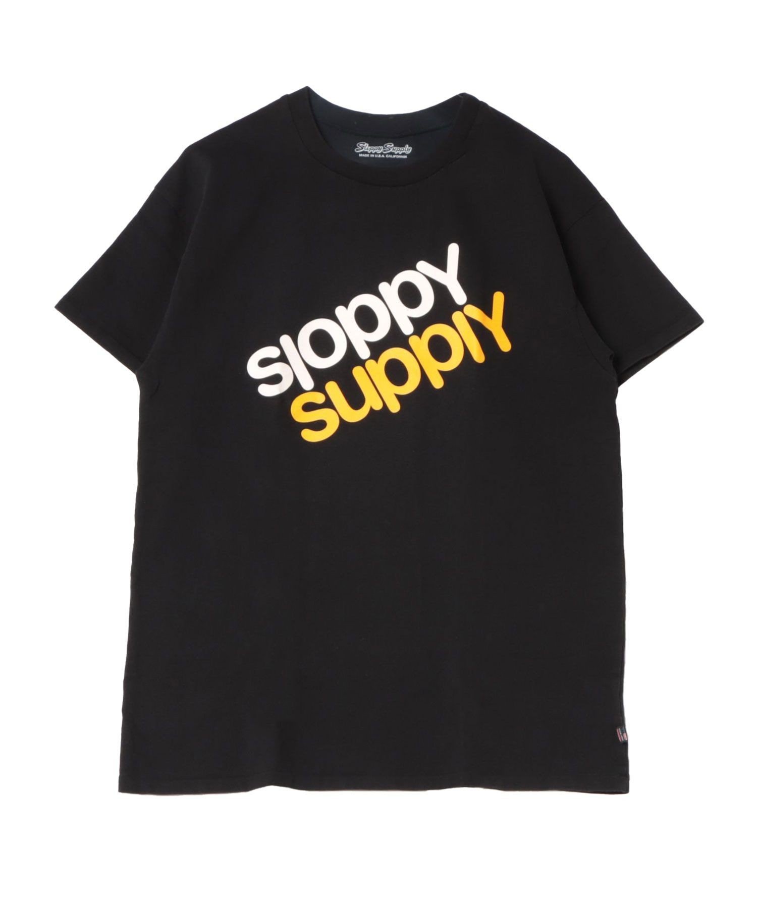 【SLOPPY SUPPLY/スロッピーサプライ】プリントTシャツ ジュン スタンダード ピックス トップス カットソー・Tシャツ グリーン ブラック ホワイト