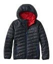 L.L.Bean キッズ・プリマロフト・パッカウェイ・フード・ジャケット ビッグキッズ エルエルビーン ジャケット・アウター その他のジャケット・アウター ブラック【送料無料】