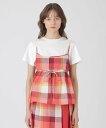 BLUE LABEL CRESTBRIDGE ビスチェセットトップス ブルーレーベル / ブラックレーベル・クレストブリッジ トップス その他のトップス グリー...