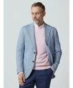 【SALE/30%OFF】Aquascutum MEN Soft Herringbone Jacket アクアスキュータム ジャケット・アウター テーラードジャケット・ブレザー ブルー【送料無料】