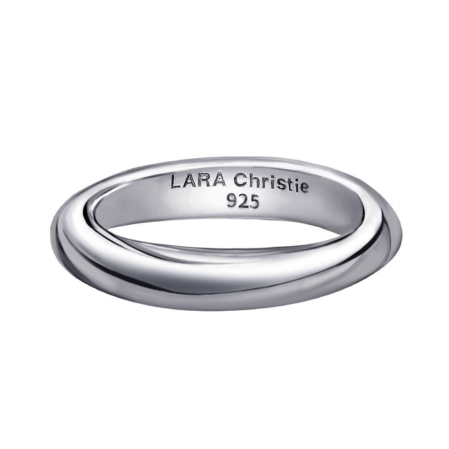LARA Christie 指輪 リング メンズ シルバー シルバー925 リップル デザイン ララクリスティー アクセサリー・腕時計 リング・指輪 シルバー