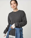 UNITED ARROWS green label relaxing 【WEB限定】<at ease>ロングスリーブ カットソー UVカット ユナイテッドアローズ グリーンレーベルリラクシング トップス カットソー・Tシャツ ホワイト グレー