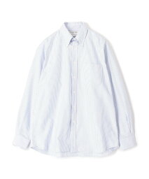 トゥモローランド ビジネスシャツ メンズ TOMORROWLAND BUYING WEAR 【別注】INDIVIDUALIZED SHIRTS キャンディーストライプボタンダウンシャツ トゥモローランド トップス シャツ・ブラウス【送料無料】