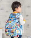 ANPANMAN KIDS COLLECTION ANPANMAN KIDS COLLECTION/(K)スクエア総柄リュック11L アンパンマンキッズコレクション バッグ リュック・バックパック ブルー【送料無料】