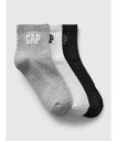 【SALE/40%OFF】GAP (K)ショートクルーソックス 3足セット (キッズ) ギャップ 靴下・レッグウェア 靴下