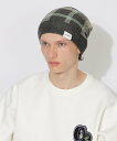 【SALE/50%OFF】CB CRESTBRIDGE パーシャルクレストブリッジチェックニットキャップ ブルーレーベル / ブラックレーベル・クレストブリッジ...