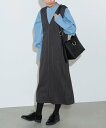 【SALE/50%OFF】BEAMS HEART WOMEN ストライプ柄 ジャンパースカート ビームス アウトレット ワンピース・ドレス その他のワンピース・ドレス ブラウン